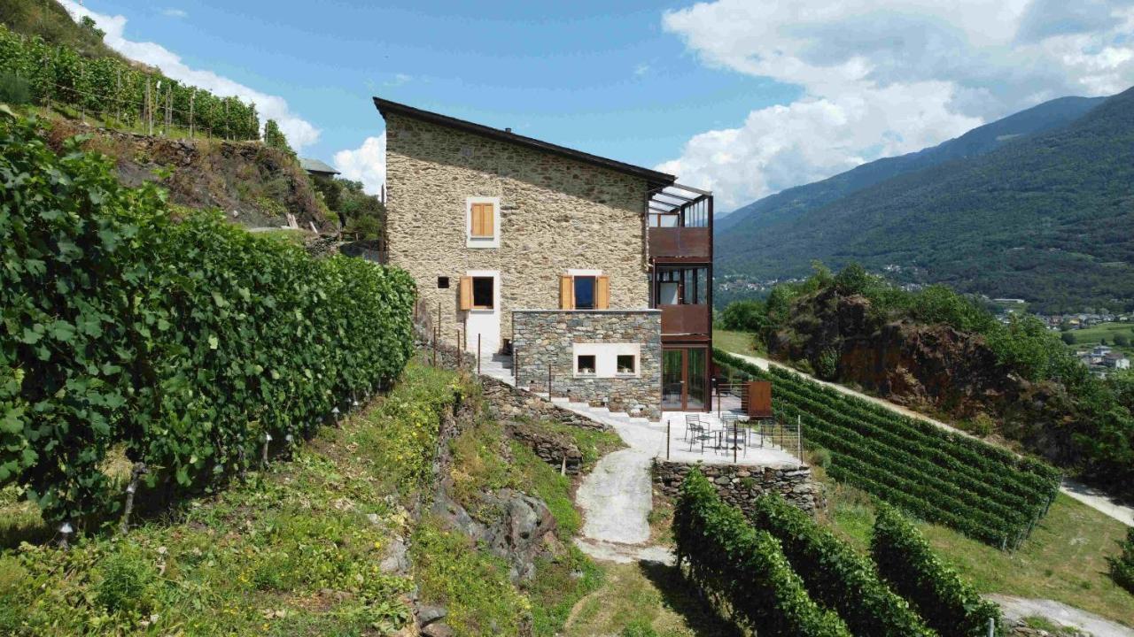 Ca' Barroni Agriresort Sondrio Exterior photo