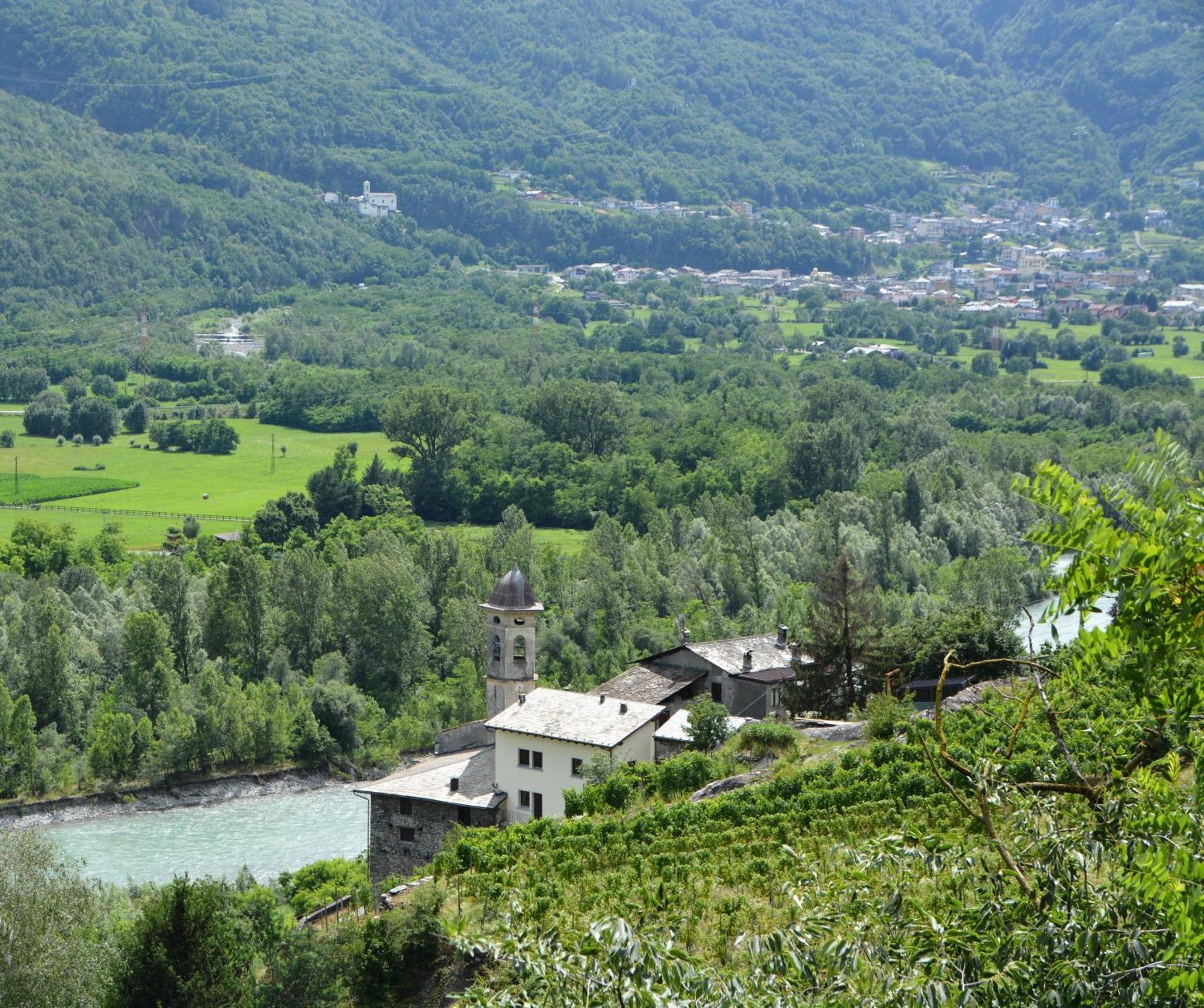 Ca' Barroni Agriresort Sondrio Exterior photo