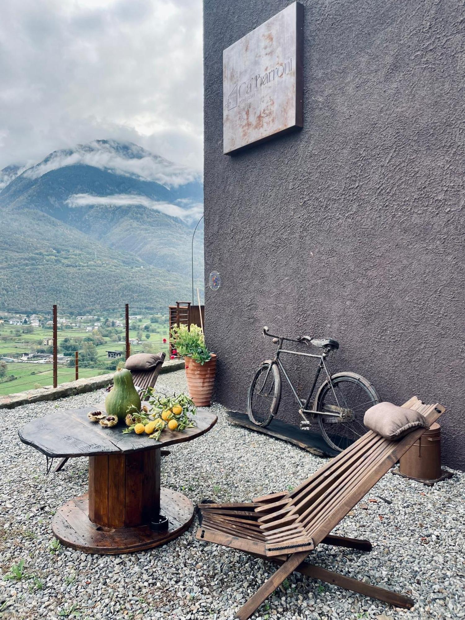 Ca' Barroni Agriresort Sondrio Exterior photo